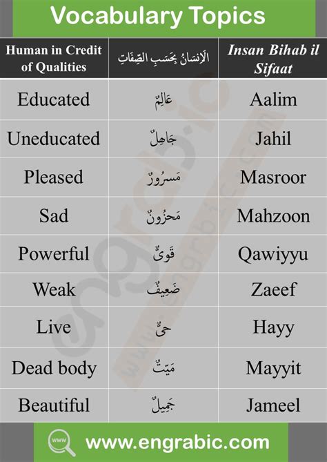 english to arabic meaning translation.